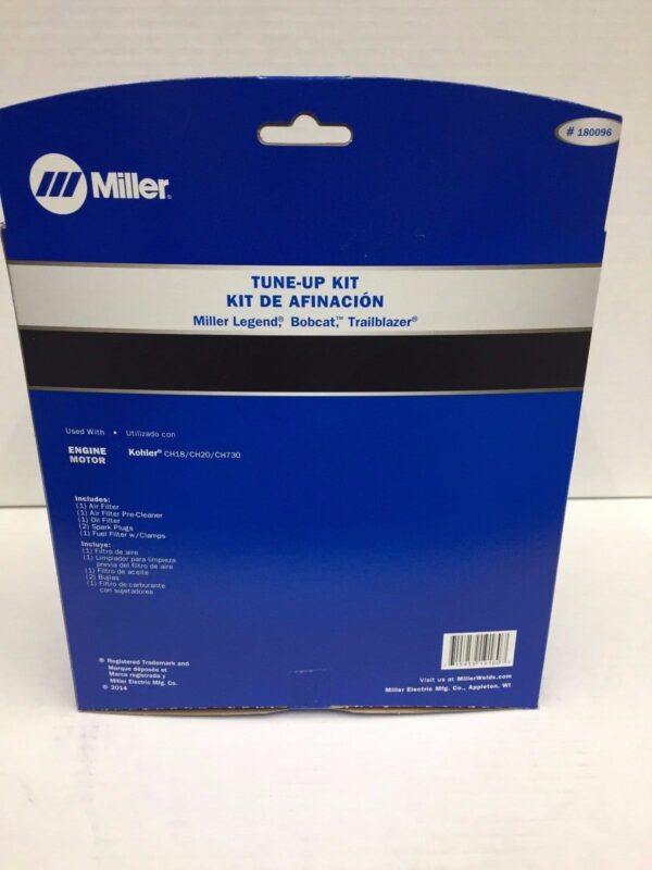 Miller 180096 Tune-Up Kit & Filter Kit