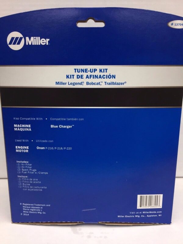 Miller 137046 Tune-Up & Filter Kit