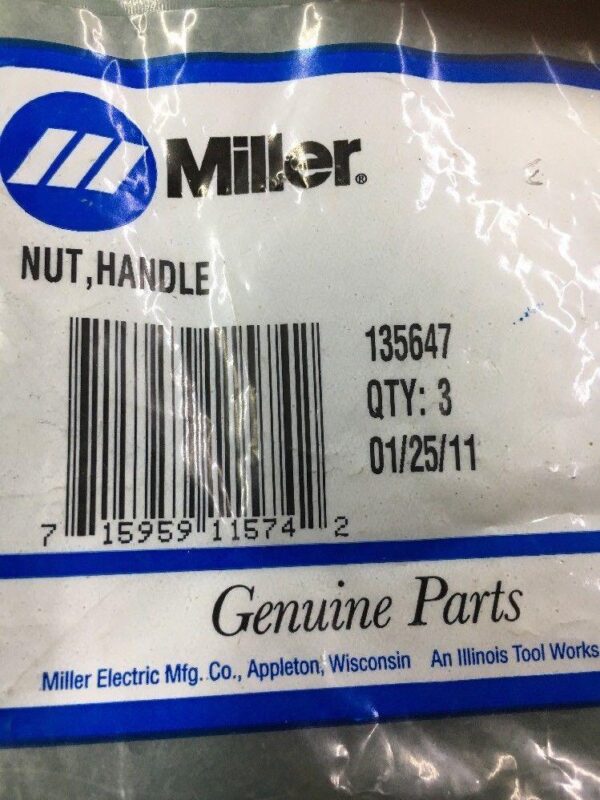 Miller 135647 NUT,HANDLE