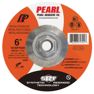 7" x 1/4" x 5/8-11" Depressed Center SRT Wheels DCSRT70H - (10 pack)